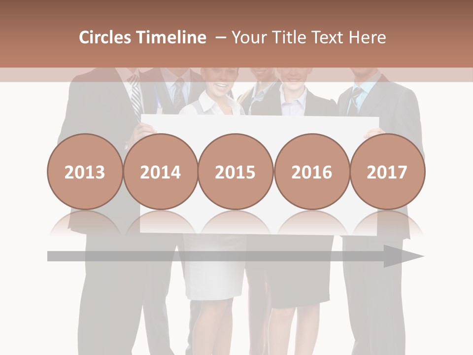 Area Coworker Isolated PowerPoint Template