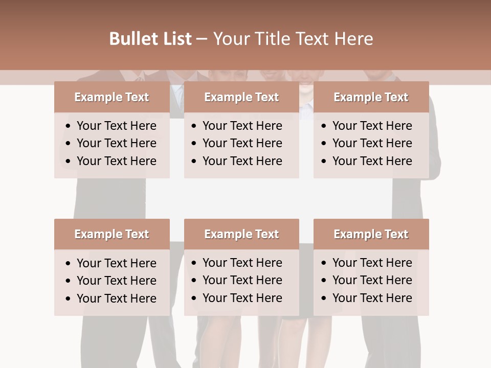 Area Coworker Isolated PowerPoint Template