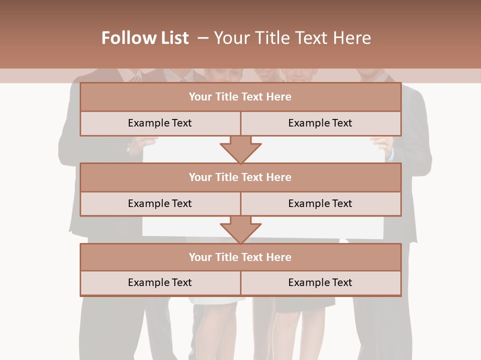 Area Coworker Isolated PowerPoint Template