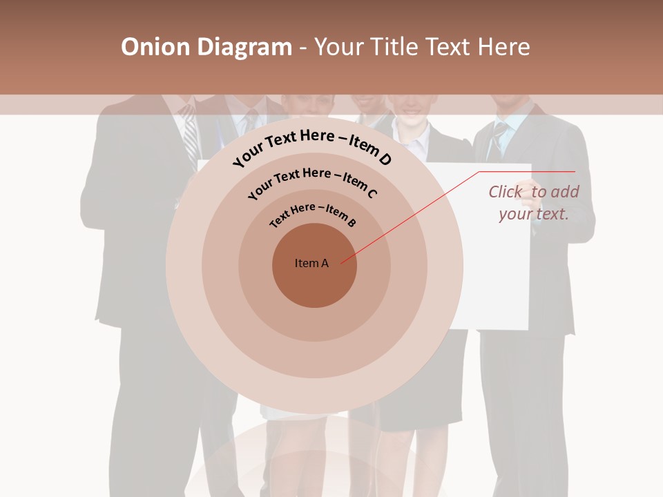 Area Coworker Isolated PowerPoint Template