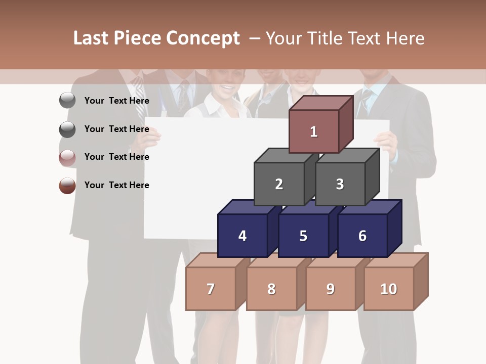 Area Coworker Isolated PowerPoint Template