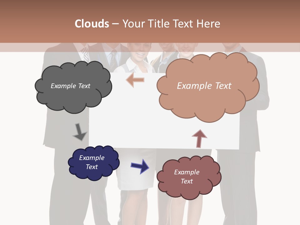 Area Coworker Isolated PowerPoint Template