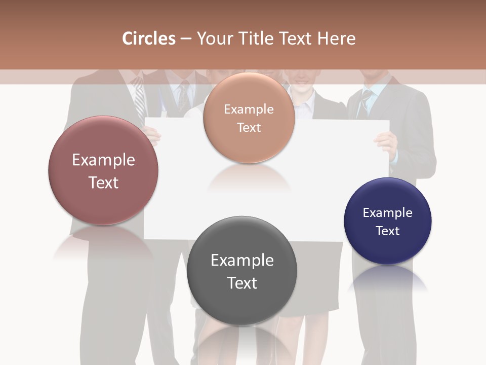 Area Coworker Isolated PowerPoint Template