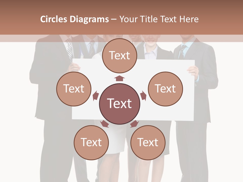Area Coworker Isolated PowerPoint Template