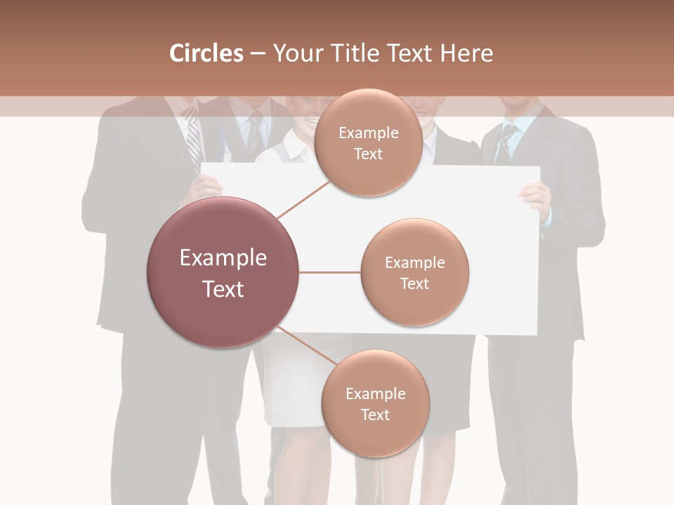 Area Coworker Isolated PowerPoint Template