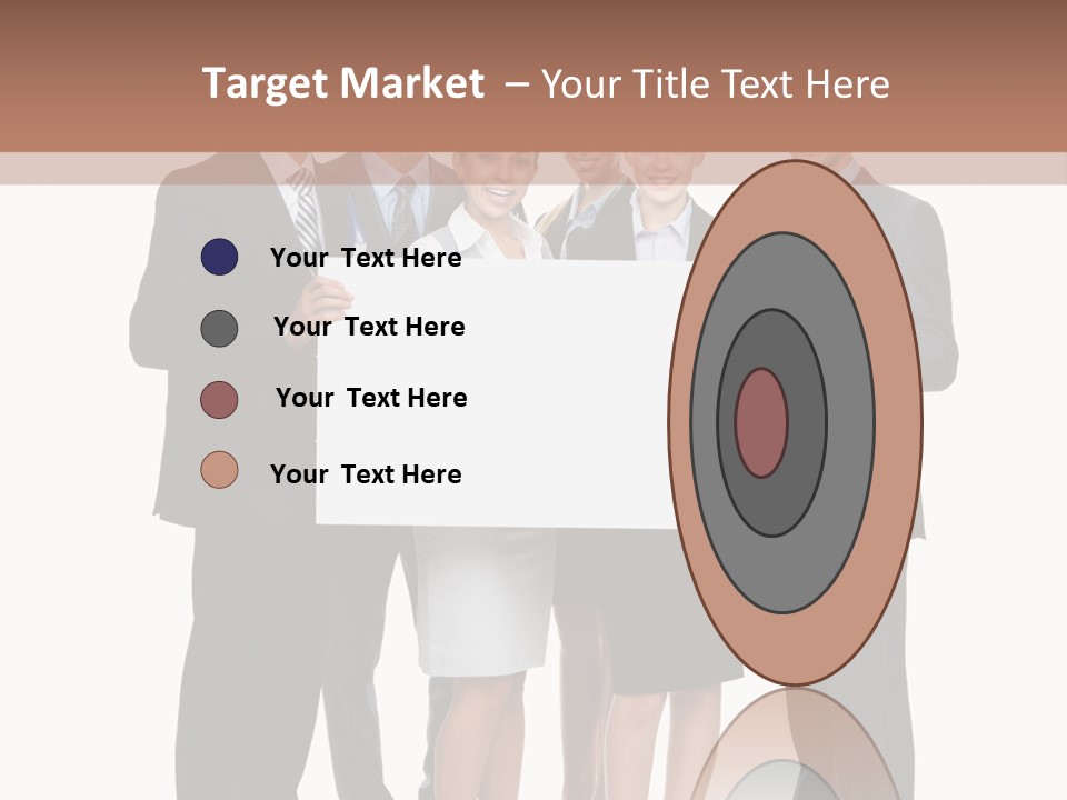 Area Coworker Isolated PowerPoint Template