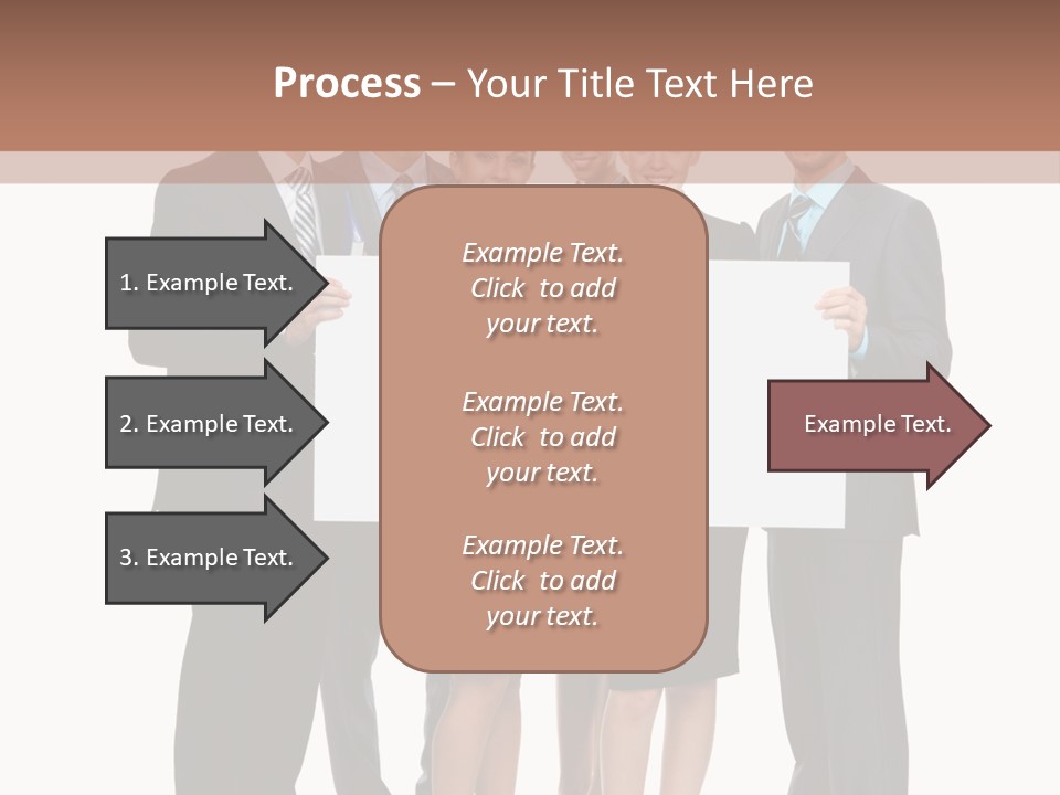 Area Coworker Isolated PowerPoint Template
