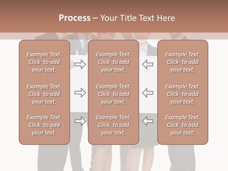 Area Coworker Isolated PowerPoint Template