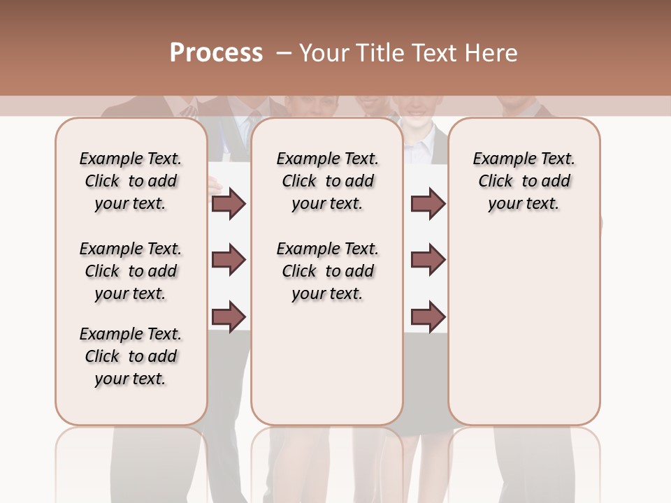 Area Coworker Isolated PowerPoint Template