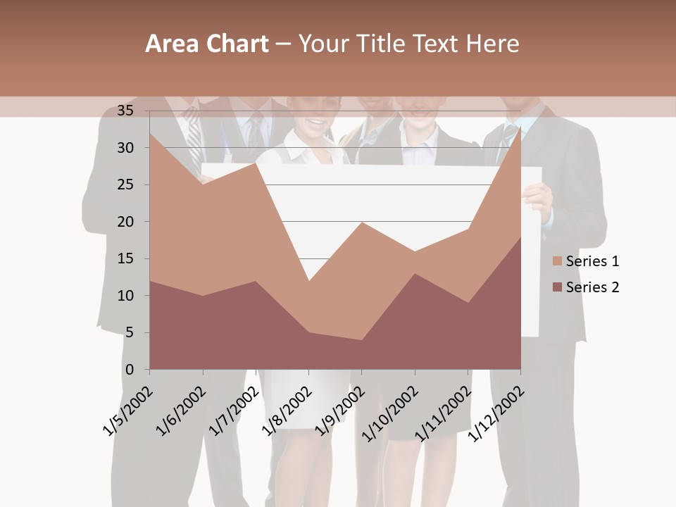 Area Coworker Isolated PowerPoint Template