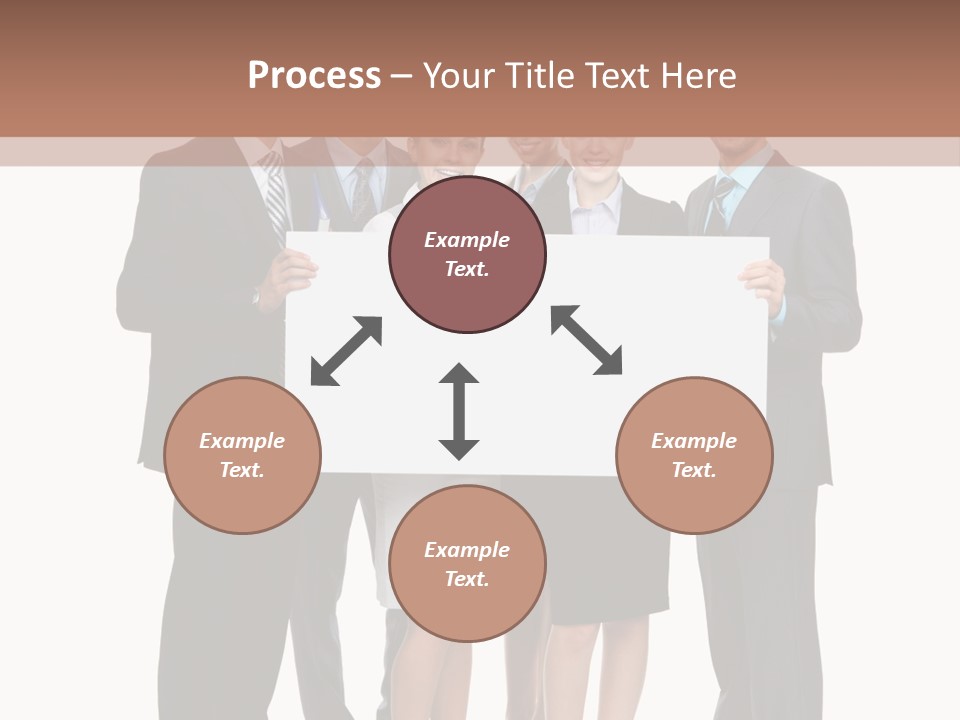 Area Coworker Isolated PowerPoint Template