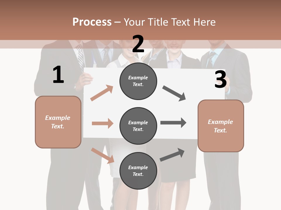 Area Coworker Isolated PowerPoint Template