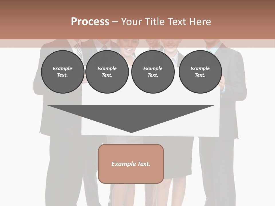 Area Coworker Isolated PowerPoint Template