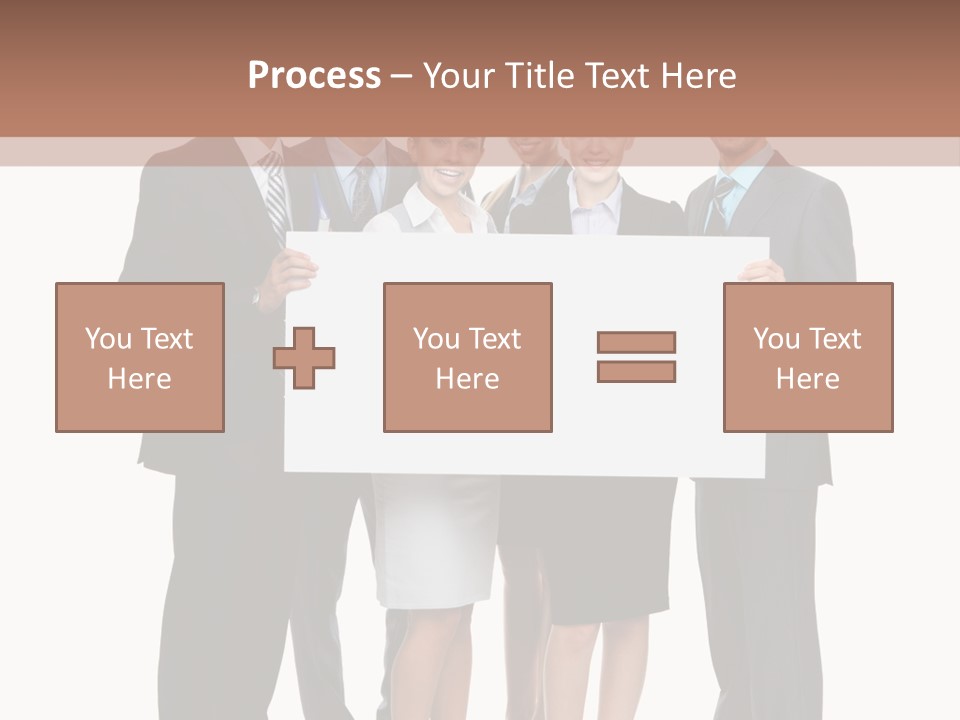 Area Coworker Isolated PowerPoint Template