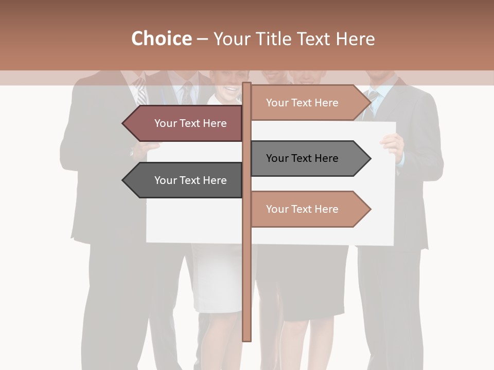 Area Coworker Isolated PowerPoint Template