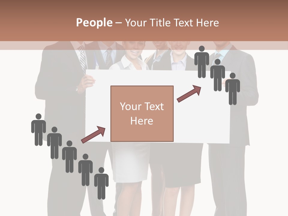 Area Coworker Isolated PowerPoint Template