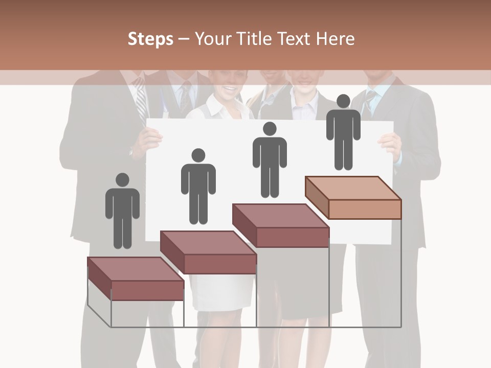 Area Coworker Isolated PowerPoint Template
