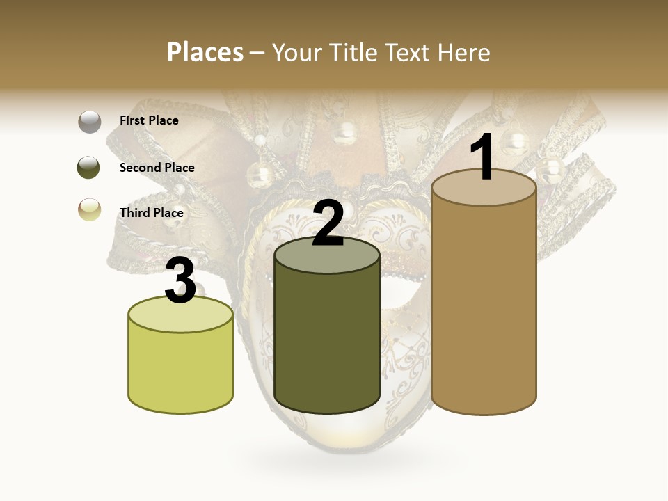 Hidden Eye Shadow PowerPoint Template