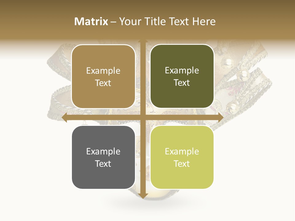 Hidden Eye Shadow PowerPoint Template