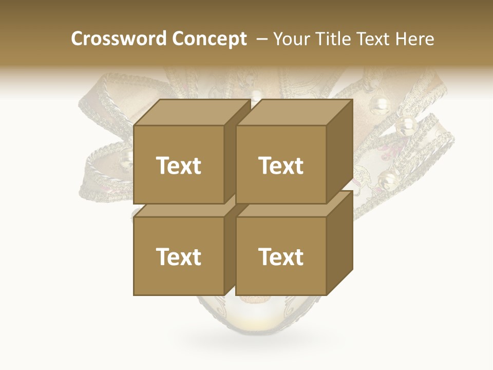 Hidden Eye Shadow PowerPoint Template