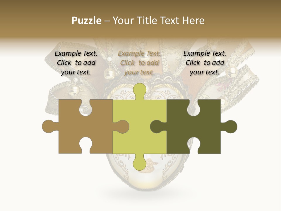 Hidden Eye Shadow PowerPoint Template