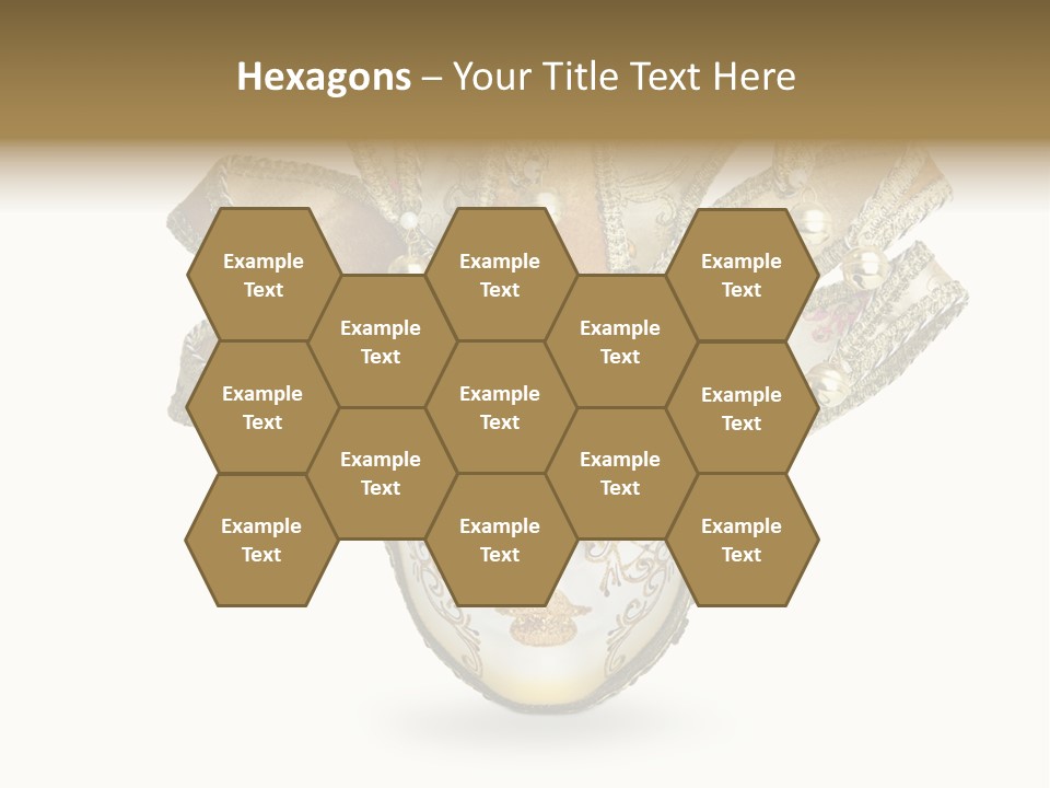 Hidden Eye Shadow PowerPoint Template