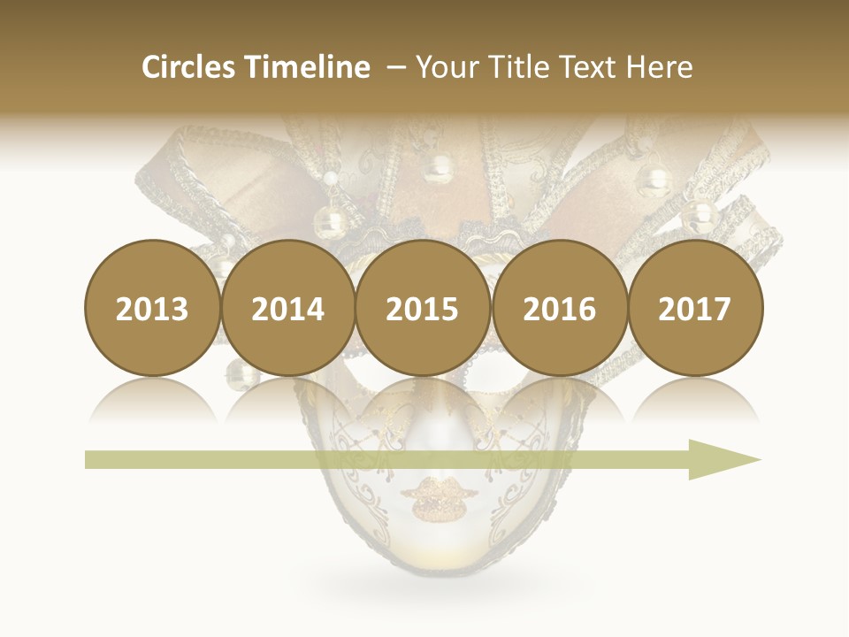 Hidden Eye Shadow PowerPoint Template