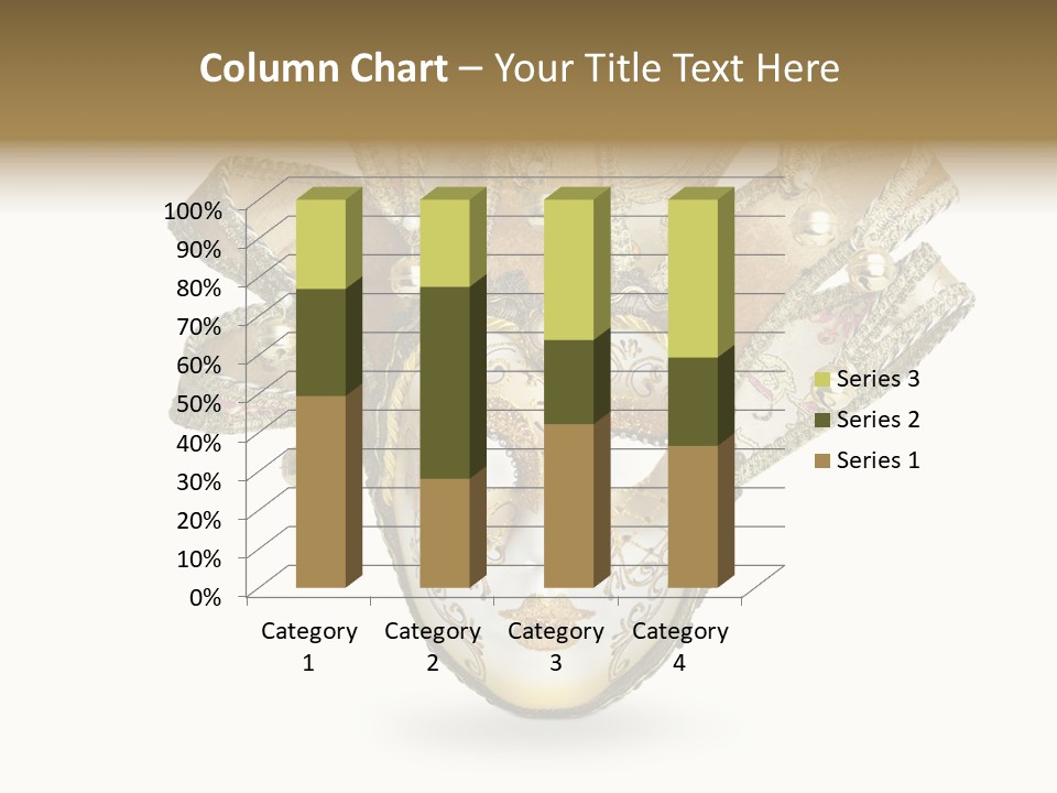 Hidden Eye Shadow PowerPoint Template