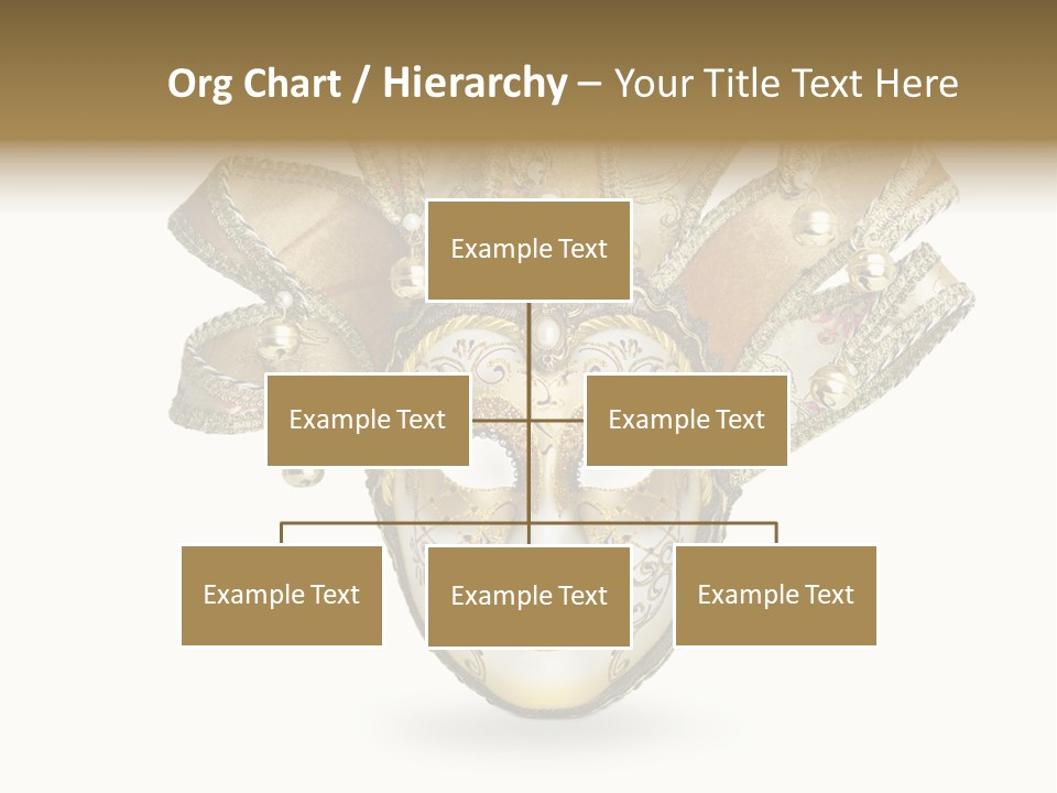 Hidden Eye Shadow PowerPoint Template