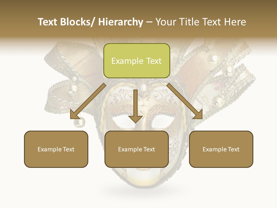 Hidden Eye Shadow PowerPoint Template