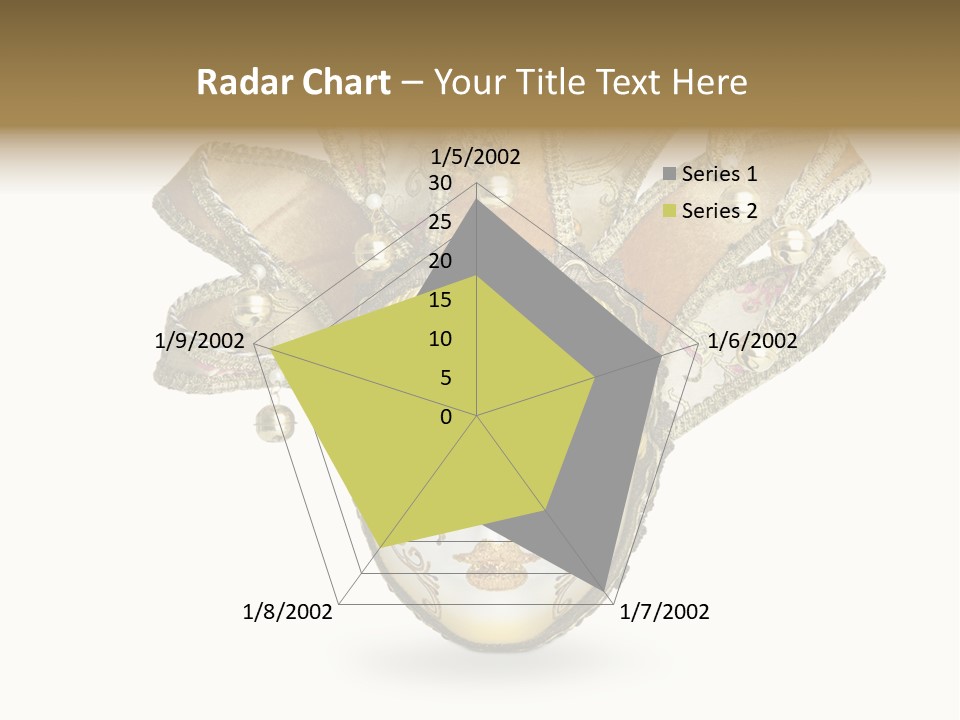 Hidden Eye Shadow PowerPoint Template