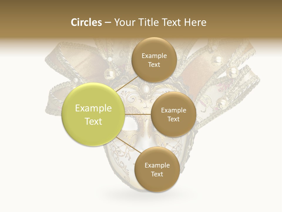 Hidden Eye Shadow PowerPoint Template