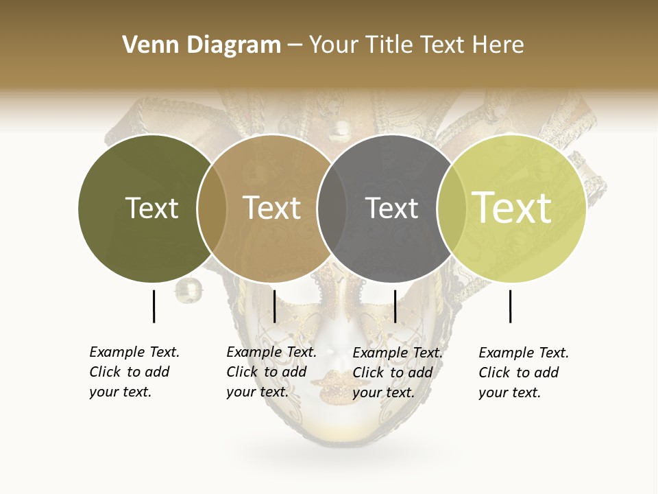 Hidden Eye Shadow PowerPoint Template