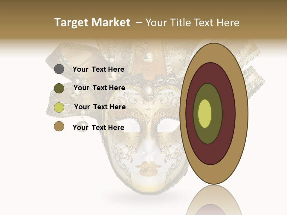 Hidden Eye Shadow PowerPoint Template