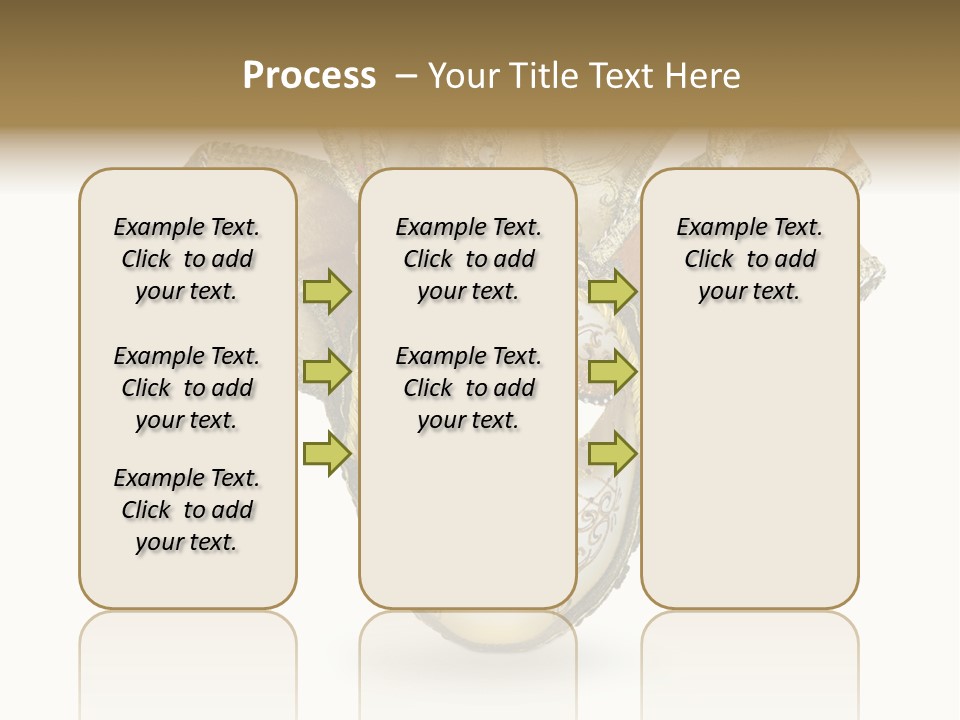 Hidden Eye Shadow PowerPoint Template