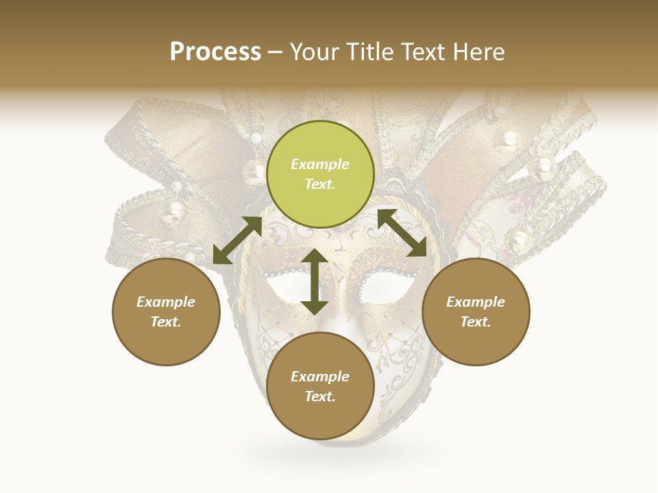 Hidden Eye Shadow PowerPoint Template