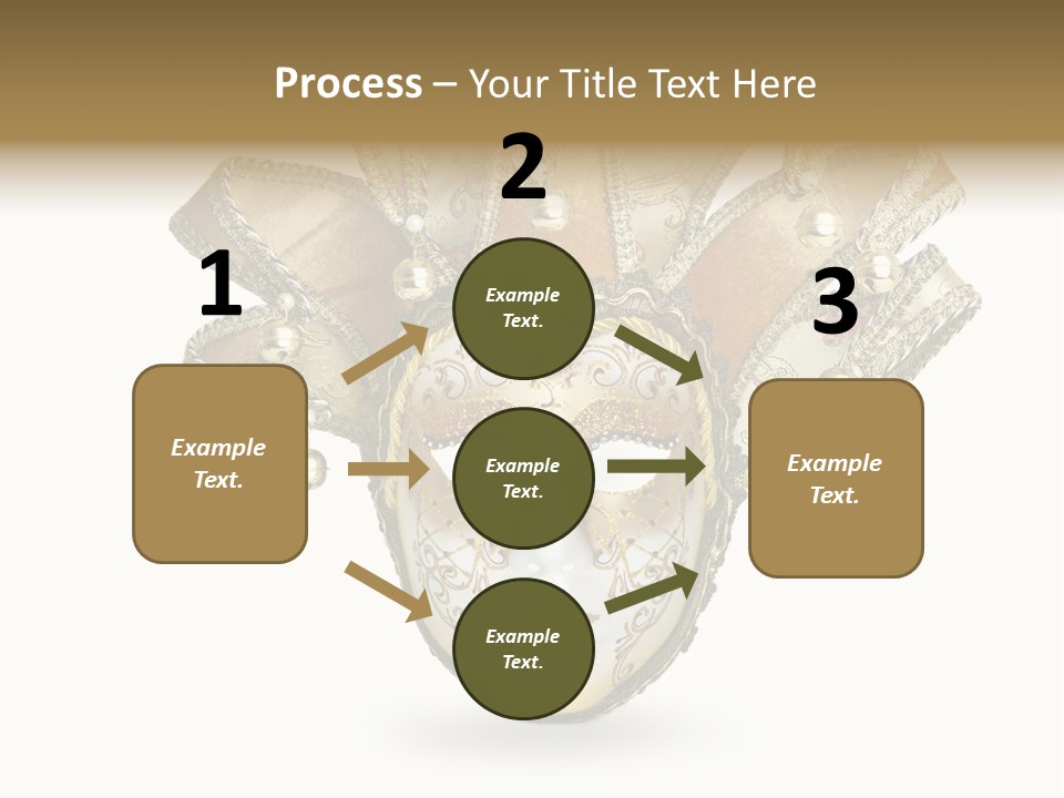 Hidden Eye Shadow PowerPoint Template