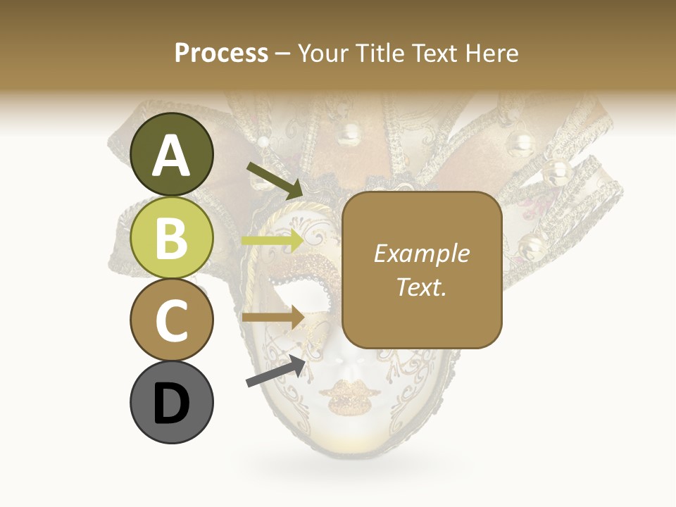 Hidden Eye Shadow PowerPoint Template