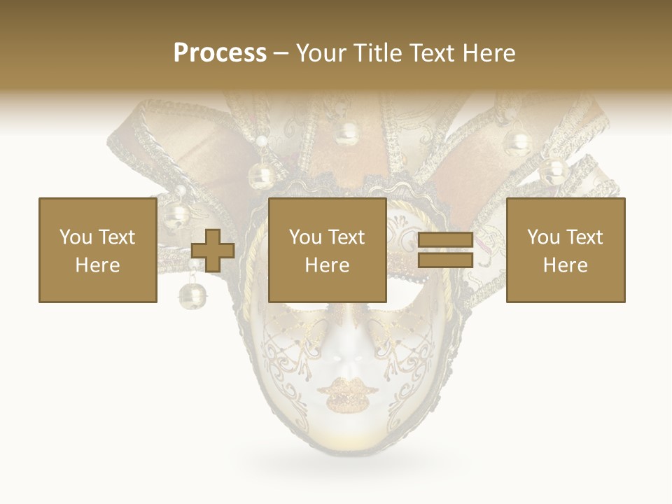Hidden Eye Shadow PowerPoint Template