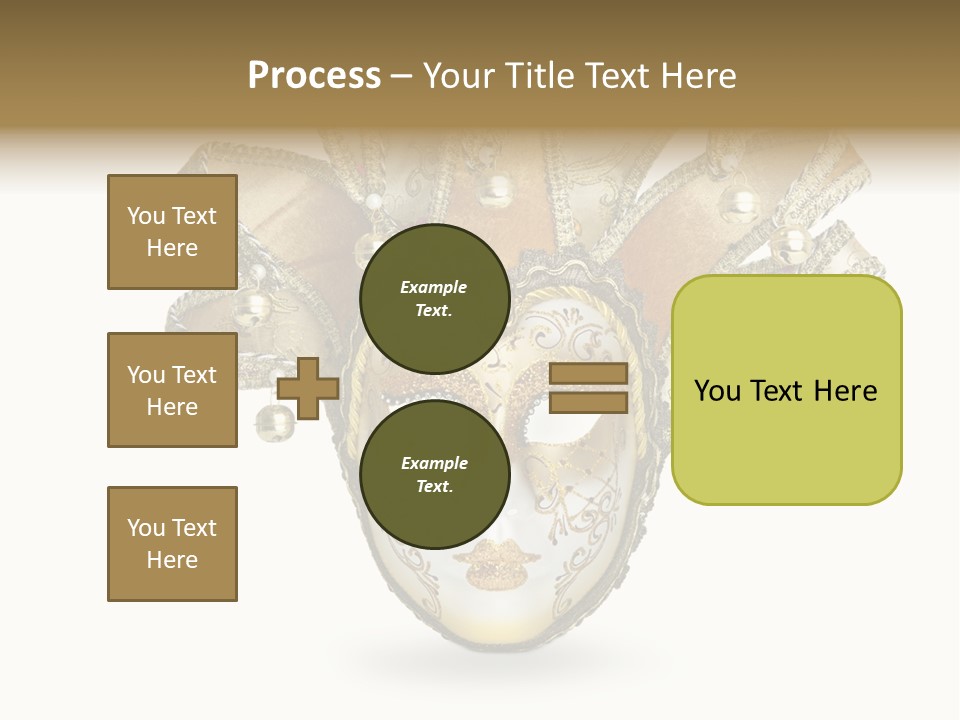 Hidden Eye Shadow PowerPoint Template