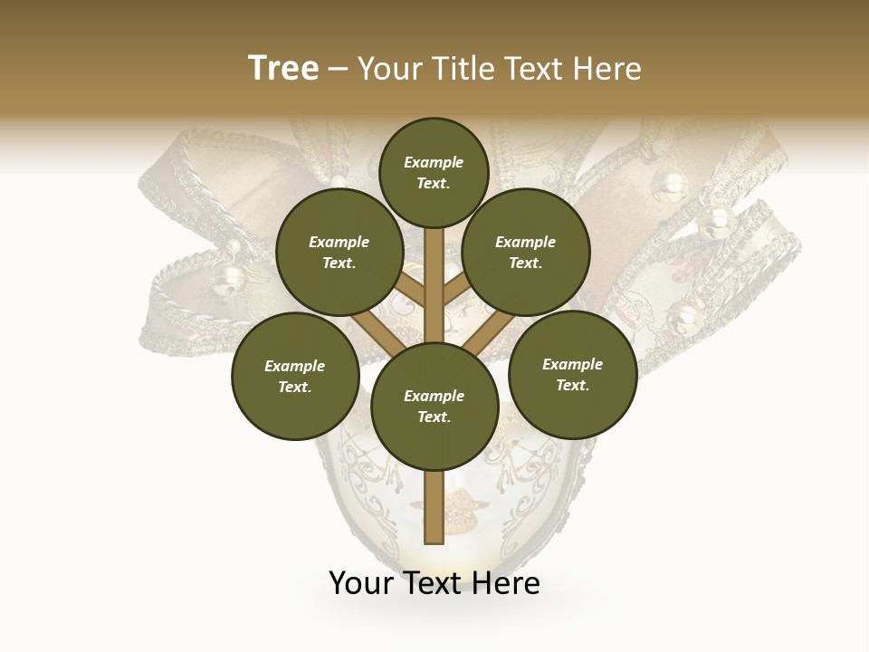 Hidden Eye Shadow PowerPoint Template