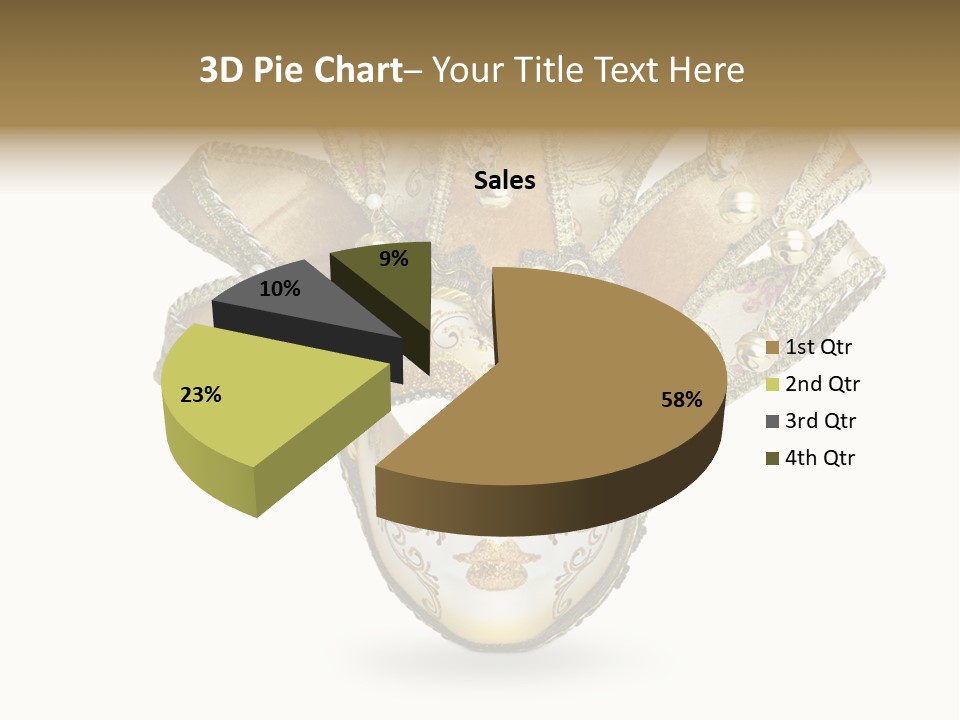 Hidden Eye Shadow PowerPoint Template