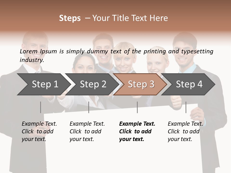 Approval Billboard Business PowerPoint Template