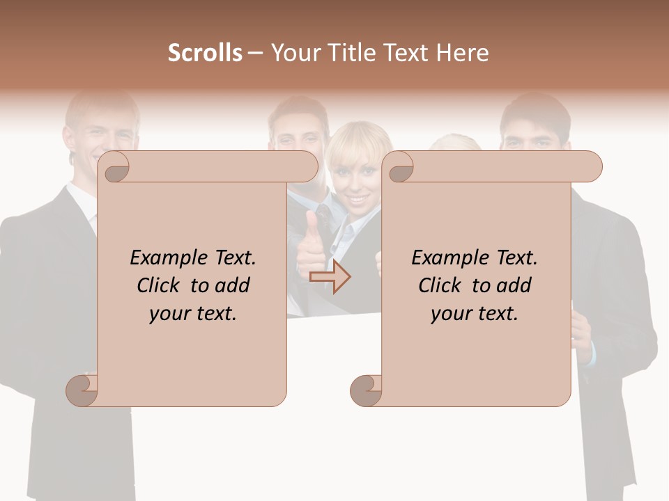 Approval Billboard Business PowerPoint Template