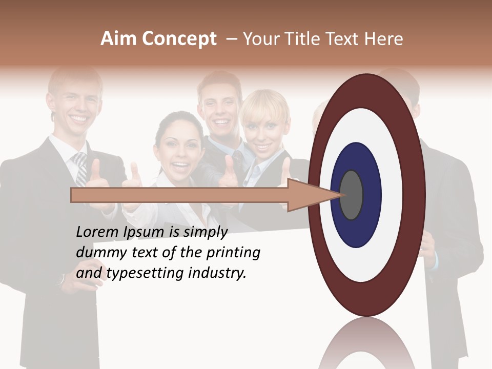 Approval Billboard Business PowerPoint Template