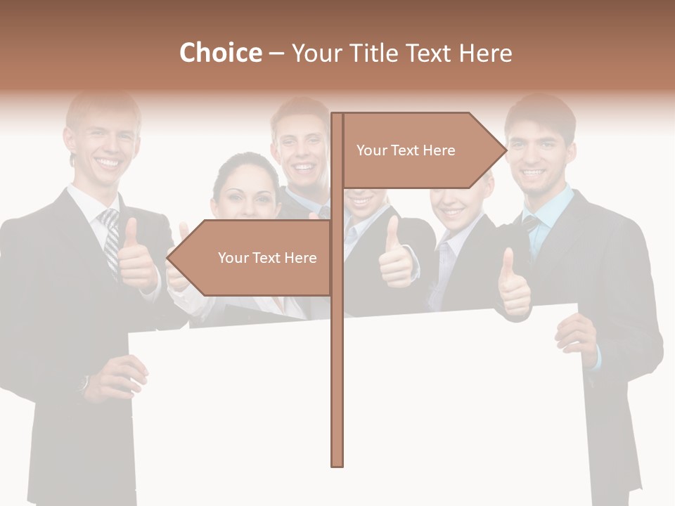 Approval Billboard Business PowerPoint Template