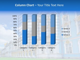 Blue Aristocratic Catherine PowerPoint Template