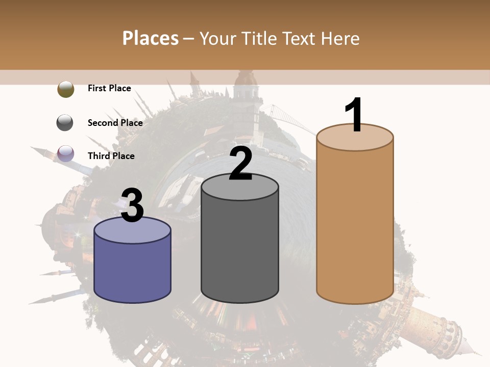 Romantic Hagia Tiny PowerPoint Template