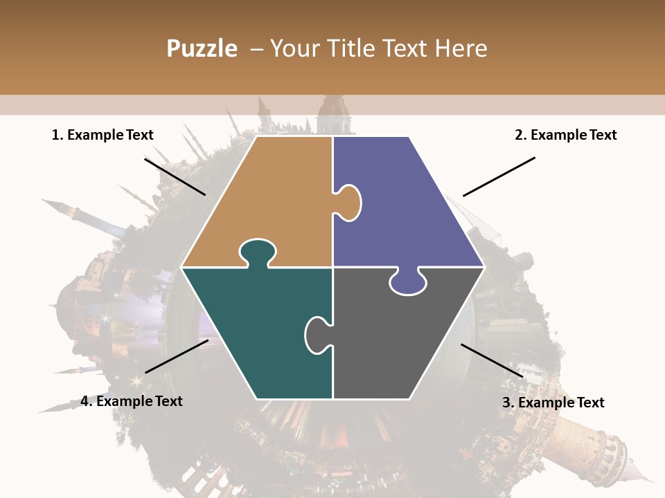 Romantic Hagia Tiny PowerPoint Template