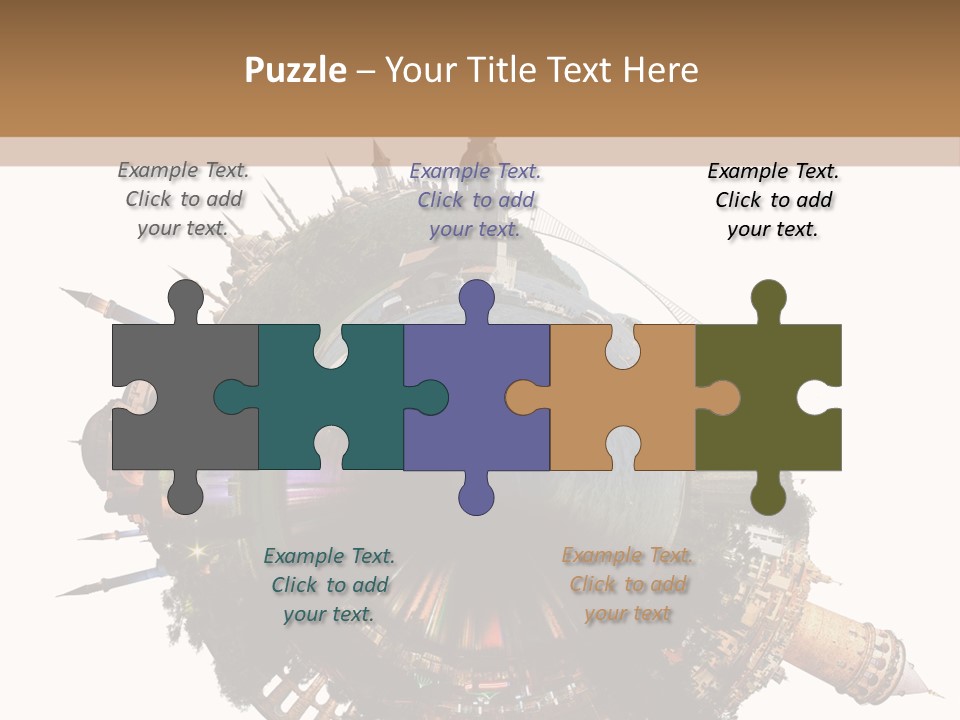 Romantic Hagia Tiny PowerPoint Template